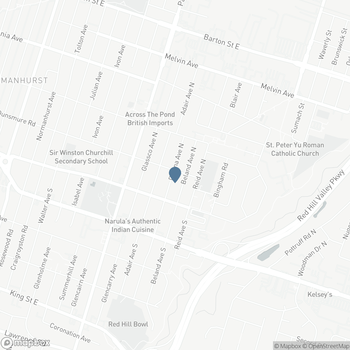 1224 DUNSMURE ROAD, Hamilton, Ontario L8H 1L6